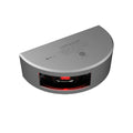 Lopolight Series 301002  Port Sidelight  2NM  Vertical Mount  Red  Silver Housing  301002