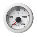 Veratron 52MM 2116 OceanLink Coolant Temperature Gauge  120C250F  White Dial  Bezel A2C1065970001