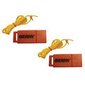 Orion Safety Whistle wLanyards  2Pack 676