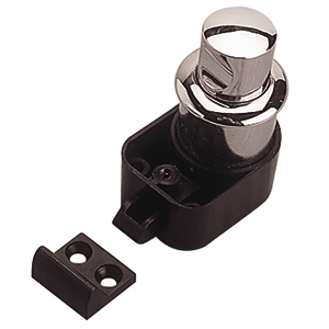 SeaDog Push Button Rim Latch  Polished Chrome 2263121