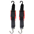 Rod Saver Quick Release Trailer TieDown wVinyl Pad  2 x 6  Pair QRTD6VP