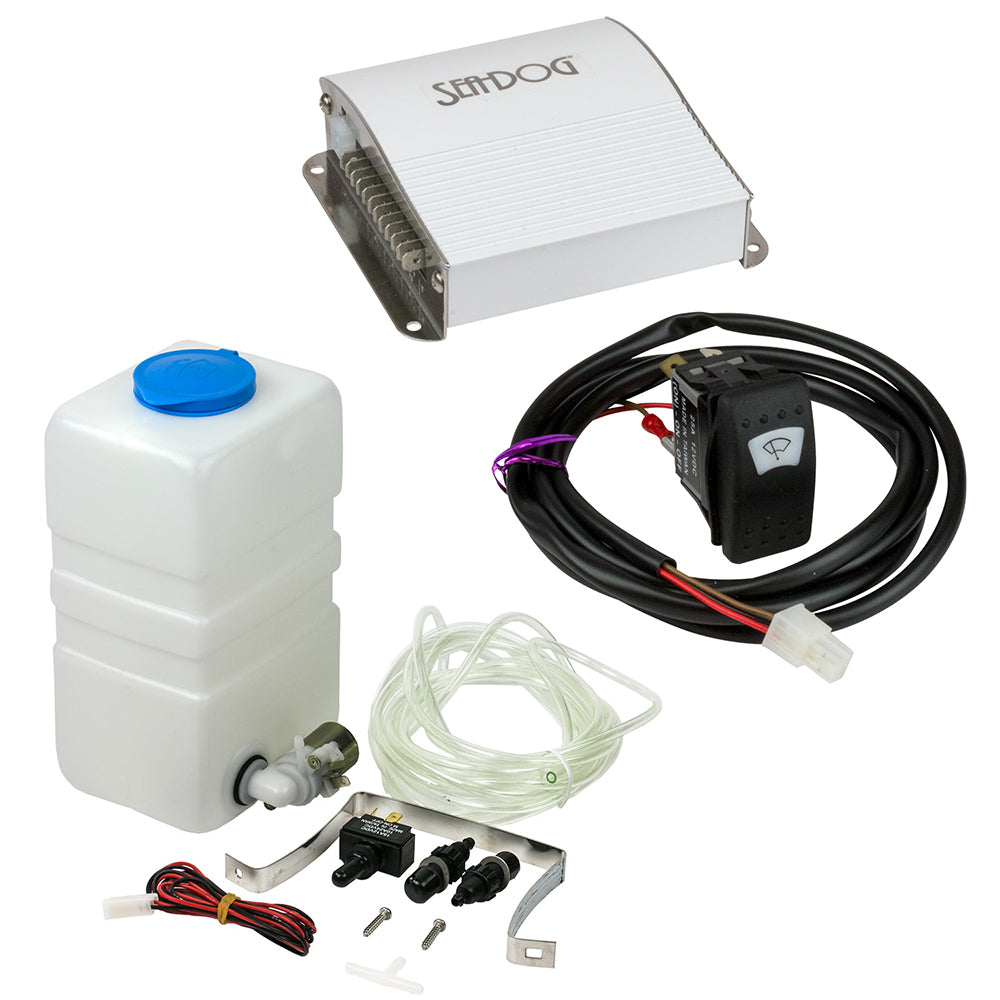 SeaDog Synchronized Wiper Control  Windshield Washer Kit 41480034149003