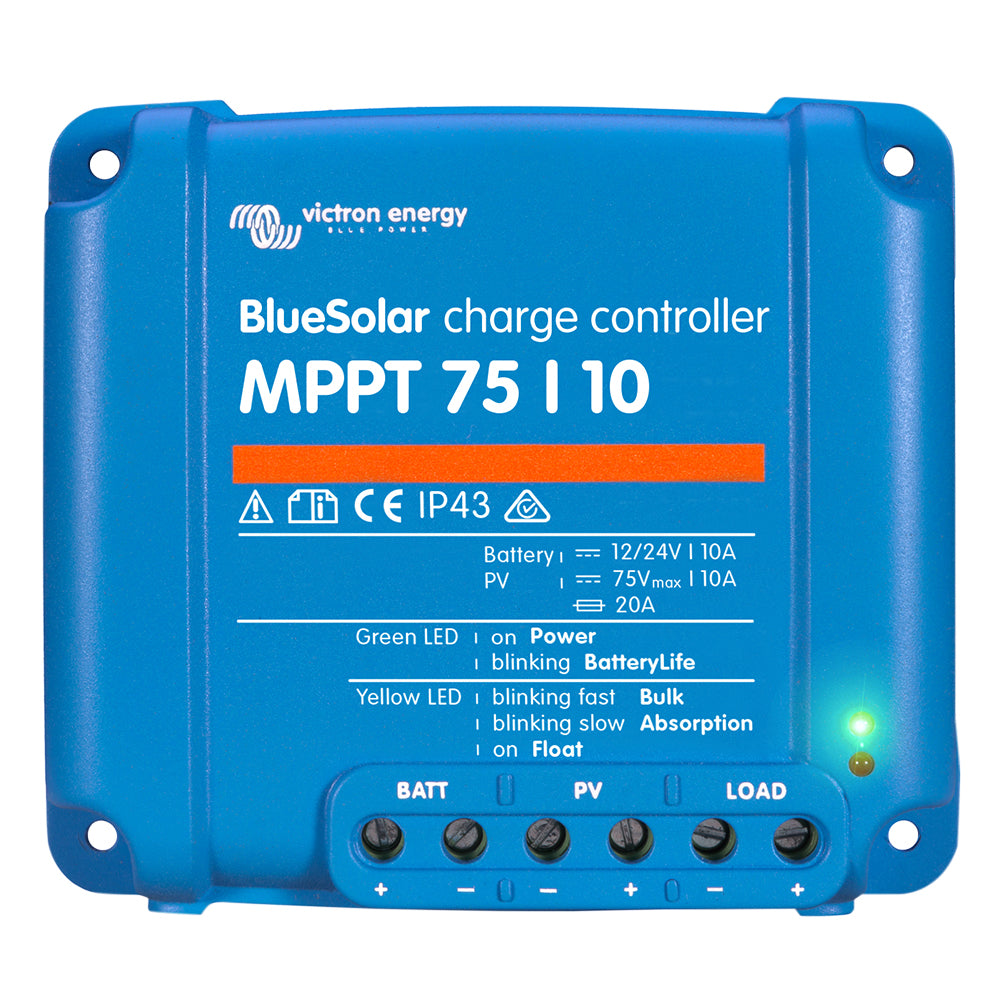 Victron BlueSolar MPPT Charge Controller  75V  10AMP SCC010010050R