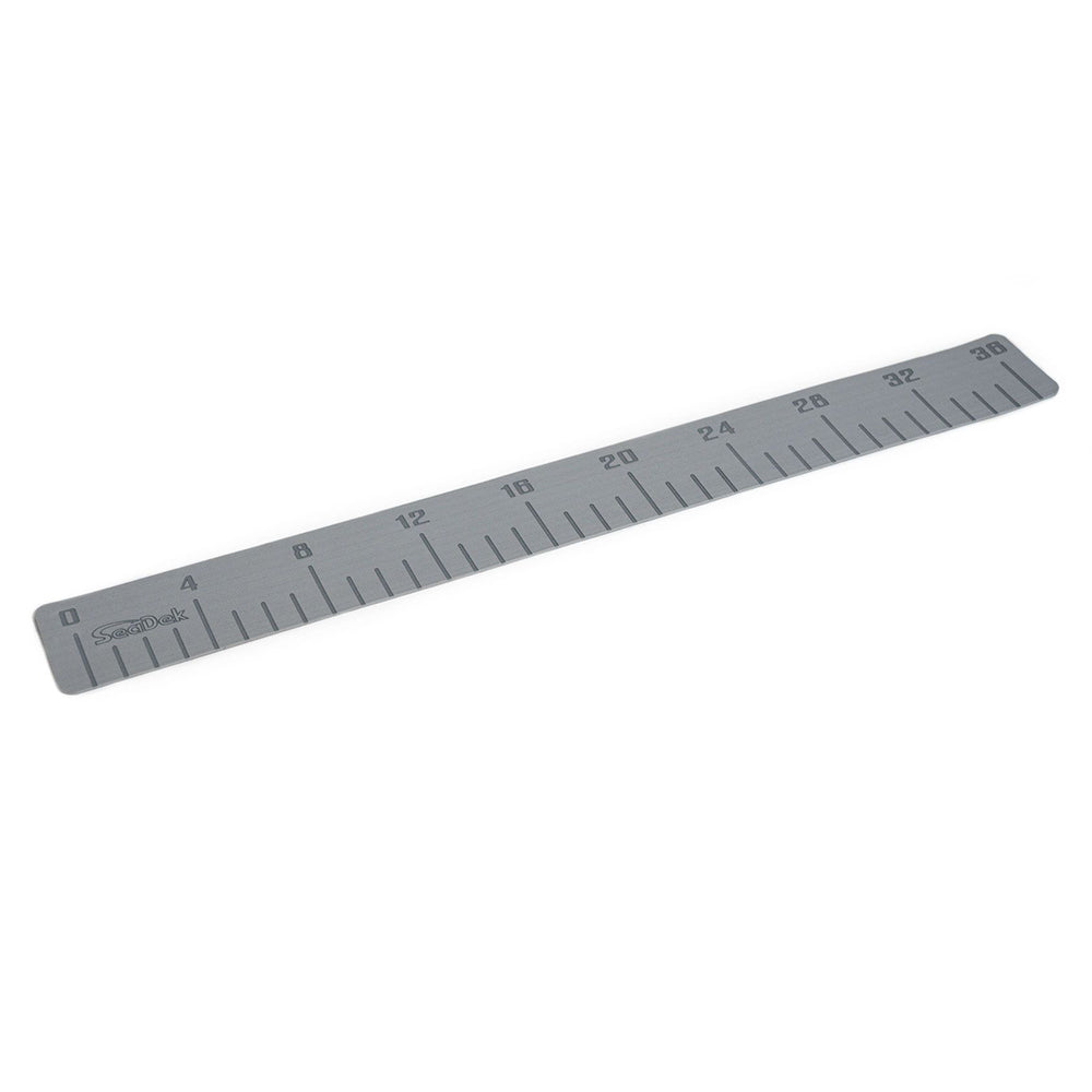SeaDek 36 Fish Ruler  Storm Grey wSeaDek Logo  2213580038