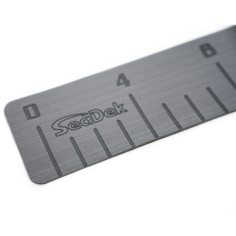 SeaDek 36 Fish Ruler  Storm Grey wSeaDek Logo  2213580038