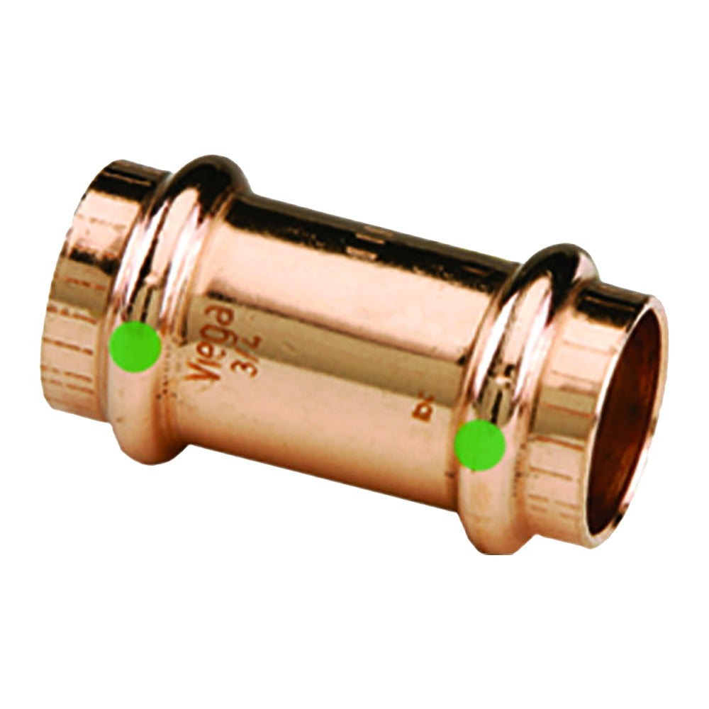 ProPress 112 Copper Coupling wStop  Double Press Connection  Smart Connect Technology 78067