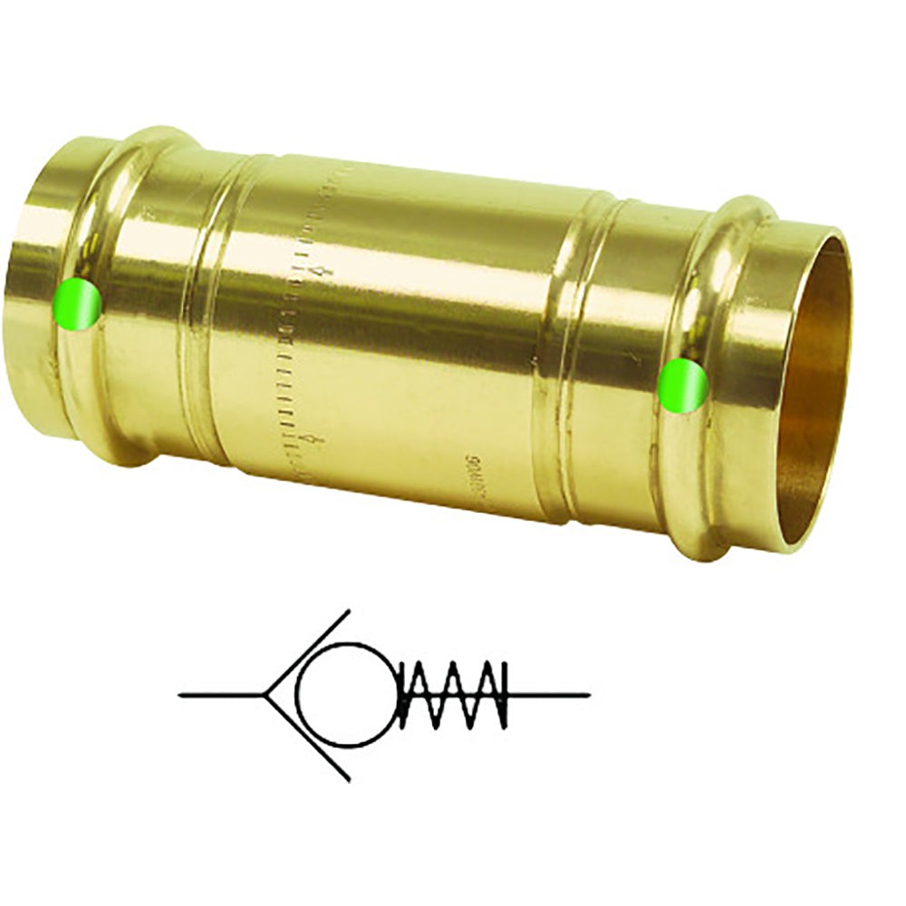 Viega ProPress 2 Zero Lead Check Valve  Double Press Connection  Smart Connect Technology 79060