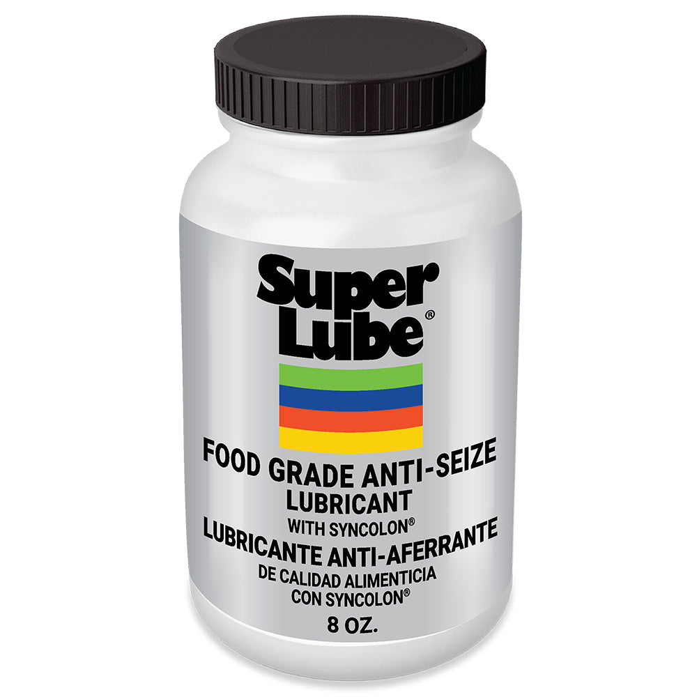 Super Lube Food Grade AntiSeize wSyncolon  8oz Brush Bottle 48008