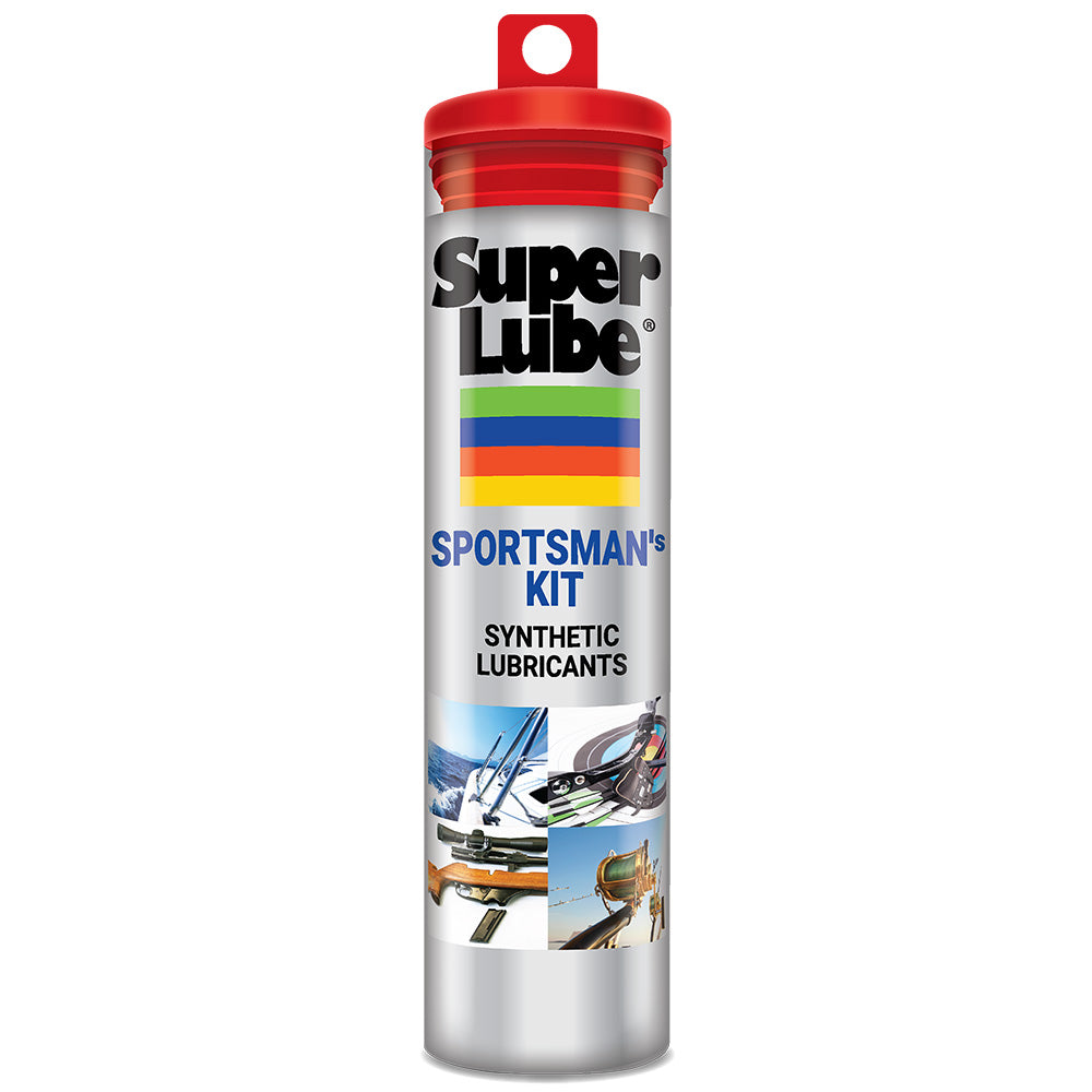Super Lube Sportsmans Kit w Oil Grease Cleaning Cloth and Foam Swabs 11520