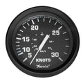 Faria Euro Black 4 Speedometer  30 Knot Pitot 32809