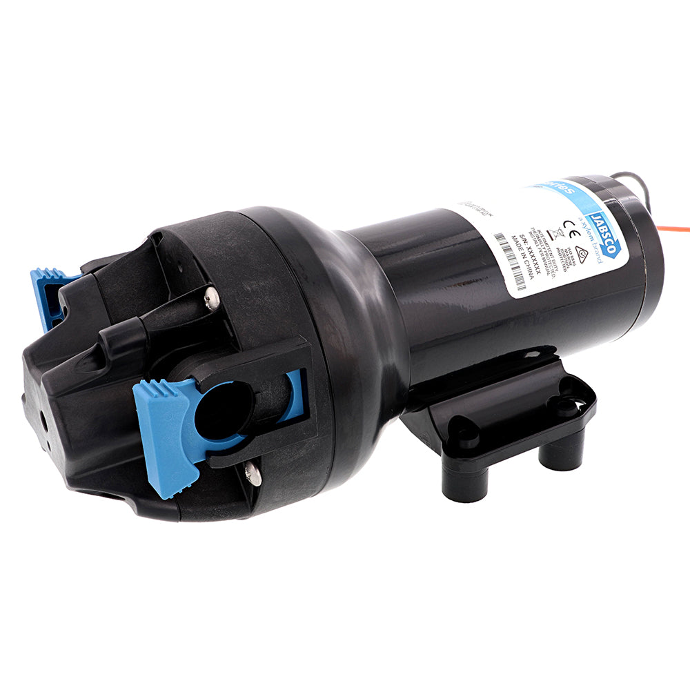Jabsco HotShot HD6 Heavy Duty Washdown Pump w25 HoseCoil  12V  6 GPM  70 PSI P601J219N4A