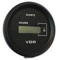 VDO Cockpit Marine 52mm 2116 LCD Hourmeter  Black DialChrome Bezel  331546