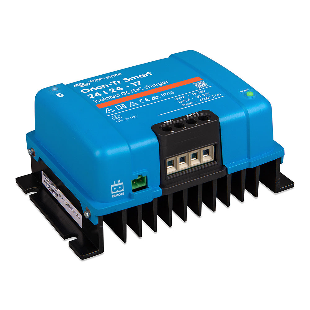Victron OrionTR Smart Isolated DCDC Converter  24 VDC to 24 VDC  400W  17AMP ORI242440120