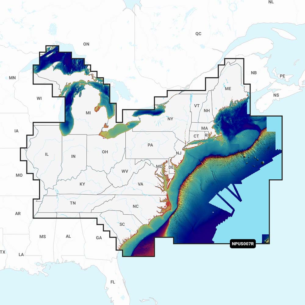 Navionics Platinum NPUS007R  US East 010C137040