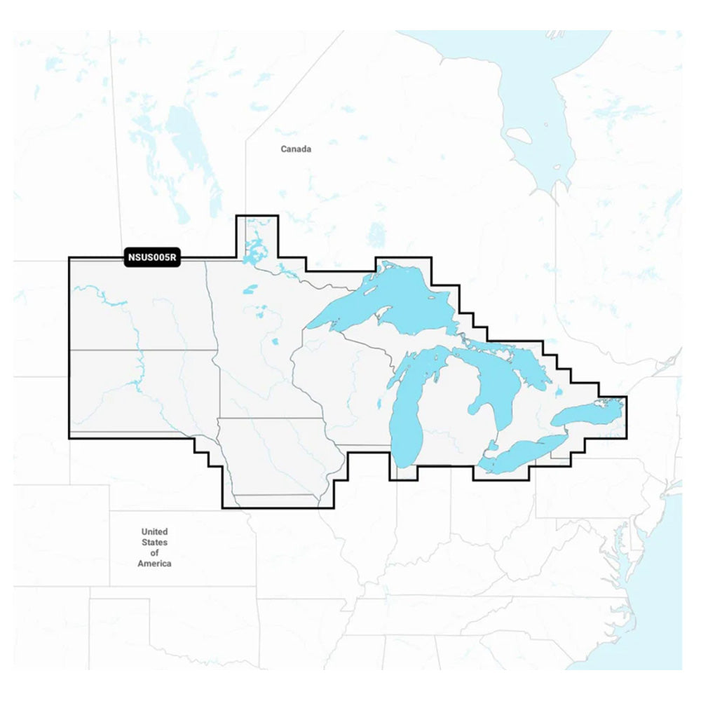 Garmin Navionics NSUS005R US North  Great Lakes 010C128920