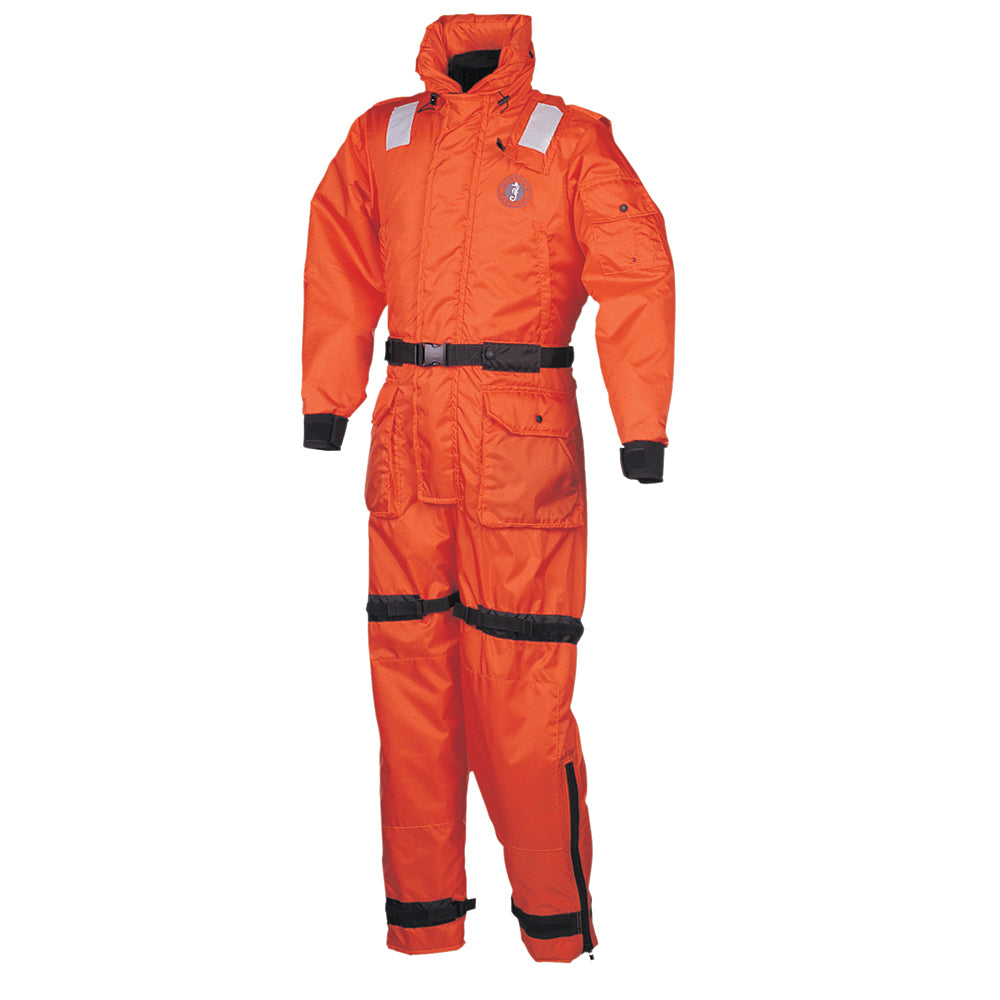 Mustang Deluxe AntiExposure Coverall  Work Suit  Orange  Large MS21752L206