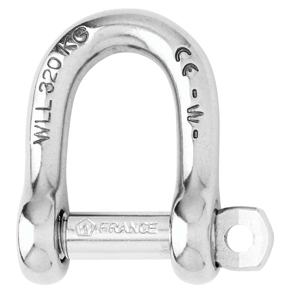Wichard SelfLocking D Shackle  Diameter 10mm  1332 1205W