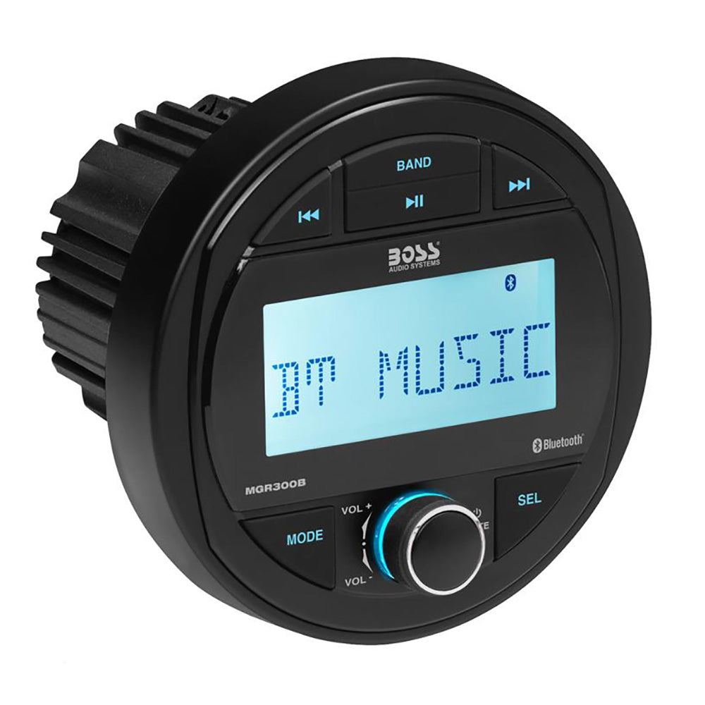 Boss Audio MGR300B Marine Stereo wAMFMBTUSB MGR300B