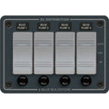 Blue Sea 8666 Contura 4 Bilge Pump Control Panel  8666