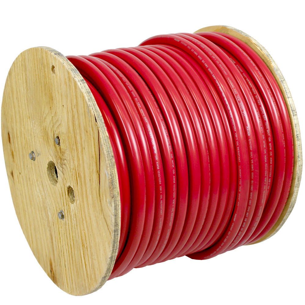 Pacer Red 6 AWG Battery Cable  250  WUL6RD250