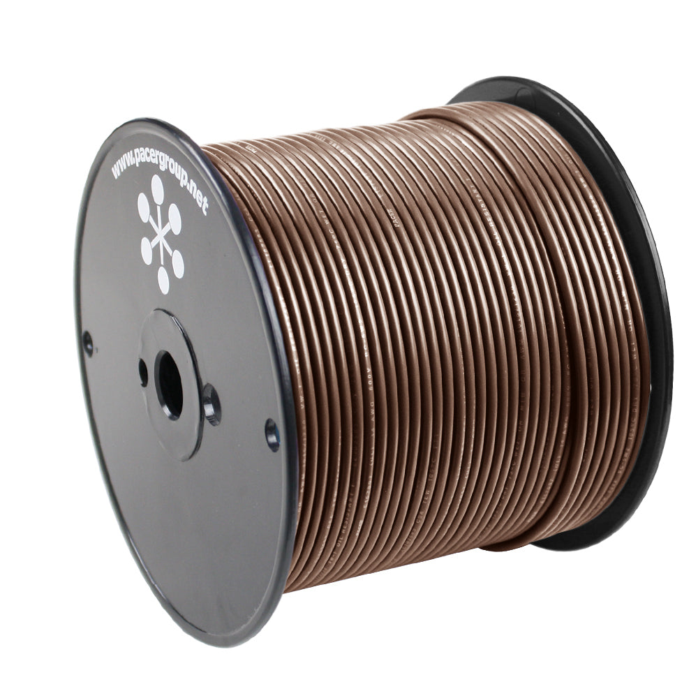 Pacer Brown 18 AWG Primary Wire  500  WUL18BR500