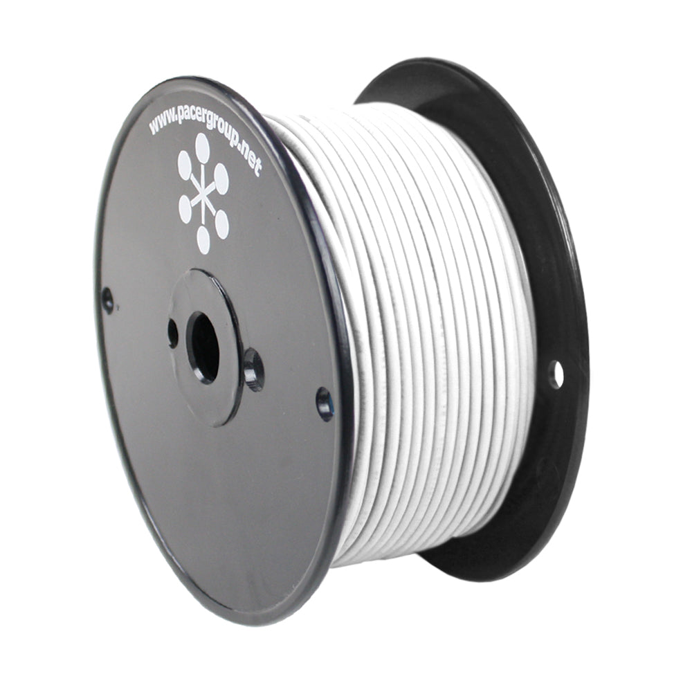 Pacer White 16 AWG Primary Wire  250  WUL16WH250