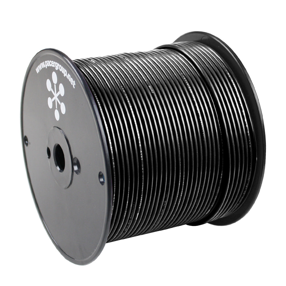 Pacer Black 16 AWG Primary Wire  500  WUL16BK500
