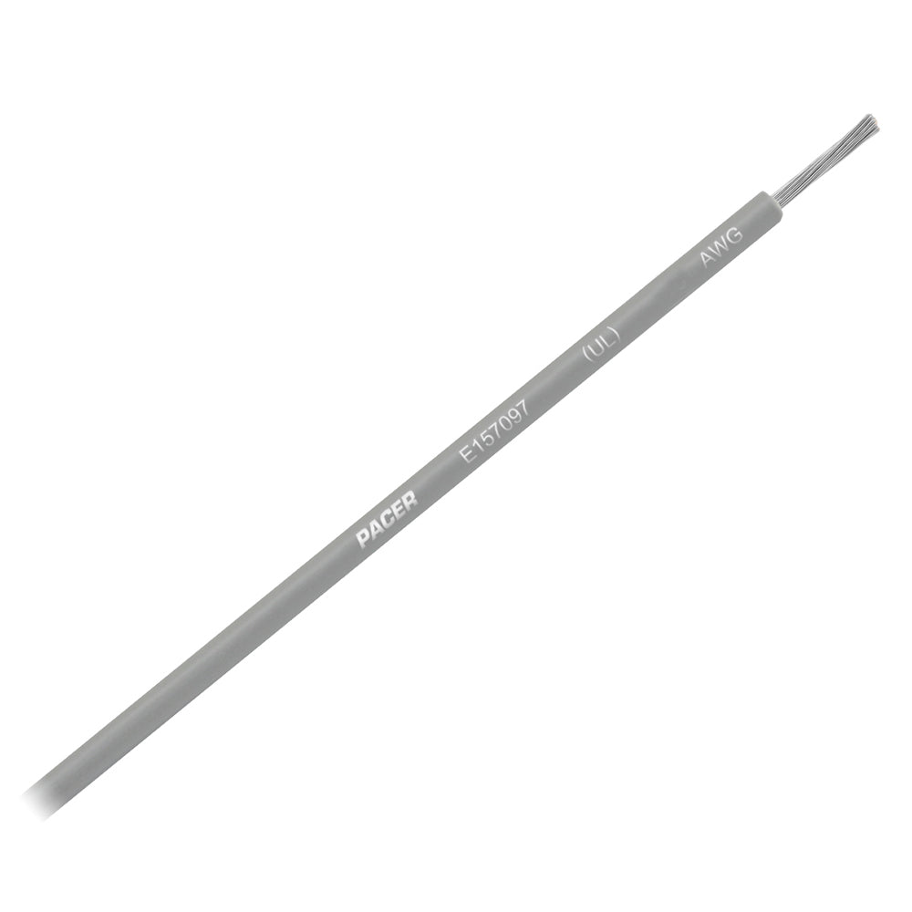 Pacer Grey 12 AWG Primary Wire  25  WUL12GY25