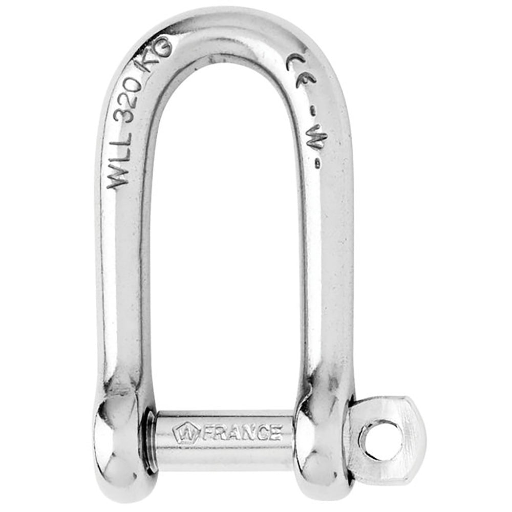 Wichard SelfLocking Long D Shackle  10mm Diameter  1332 1215W