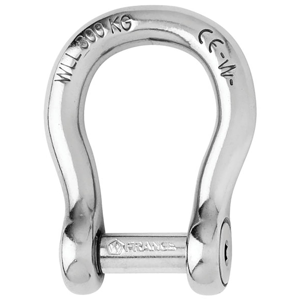 Wichard SelfLocking Allen Head Pin Bow Shackle  10mm Diameter  1332 1345W