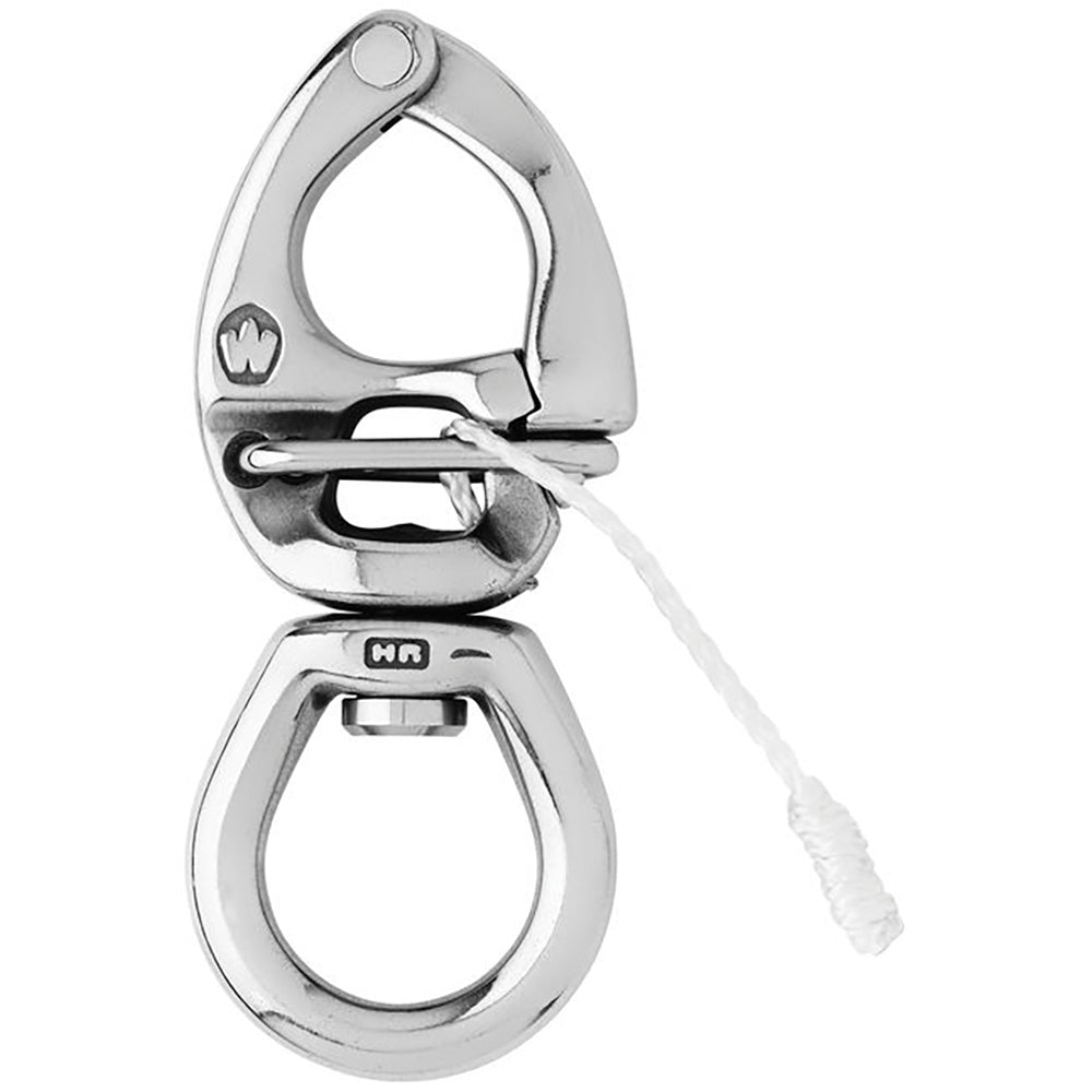 Wichard HR Quick Release Snap Shackle With Large Bail  80mm Length  3532 2773W
