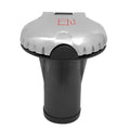 Attwood Deck Fill fCarbon Canister System  Straight Body  Scalloped Stainless Steel Cap 99DFCCSS1S