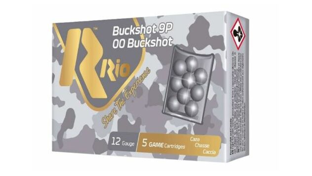 RIO ROYAL BUCK 12GA 2.75" 00BK 9 PELLET 5RD 50BX/CS